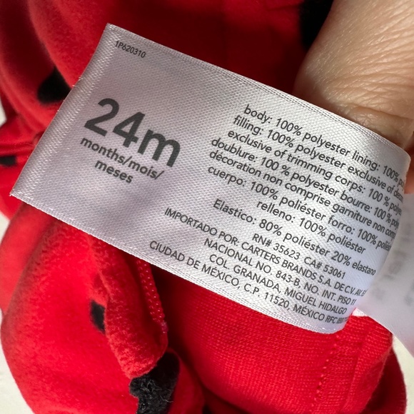 Carter's Red Ladybug Costume for Kids - Picture 4 of 6